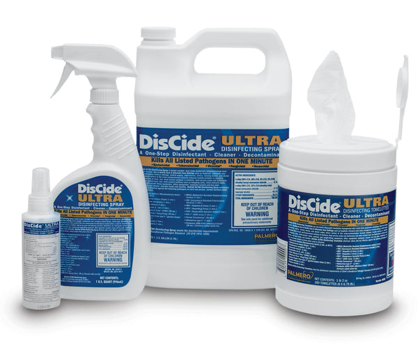 DisCide® Ultra Disinfectant New Kill Claims & Improved Facial Wipes