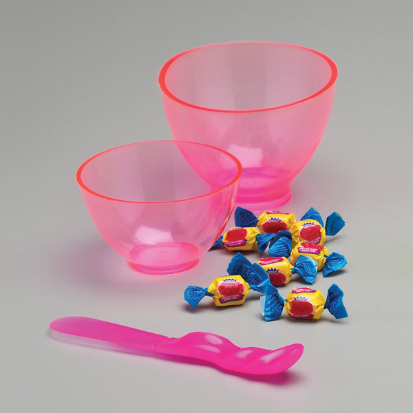 1530BP : Candeez Bubblegum/Pink Scented Flexible Mixing Bowls Medium