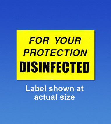 1951 : Disinfected Labels