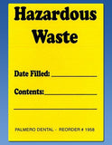 1958 : Hazardous Waste Labels