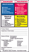 1959 : Hazardous Material Labels