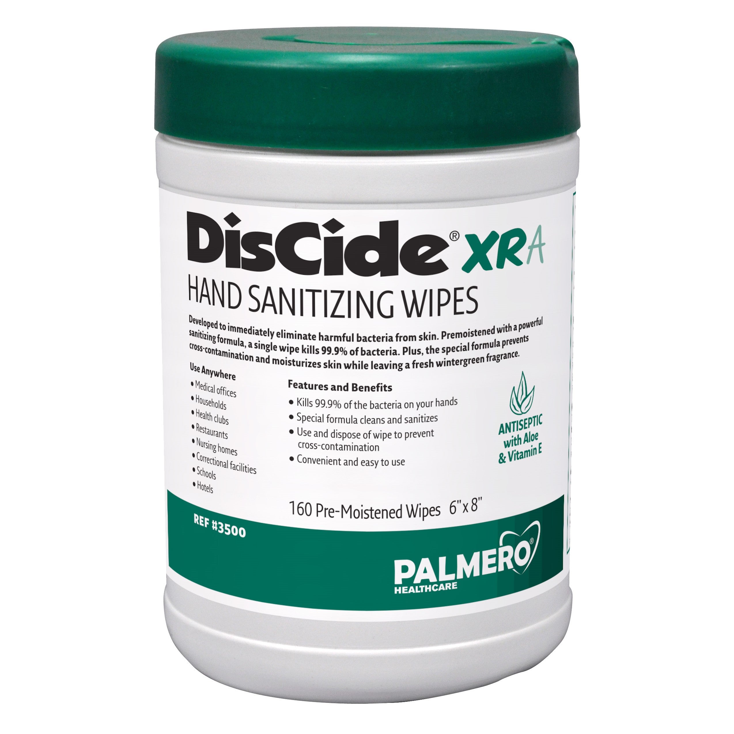 3500 : DisCide® XRA Hand Sanitizing Wipes – Palmero Healthcare