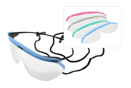 3905B : Dynamic Disposables® Safety Eyewear Replacement Lens Grey 100-Pack