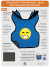 27SMILEY : Cling Shield® Petite/Child Protectall Apron with Neck Collar, Lead-Lined