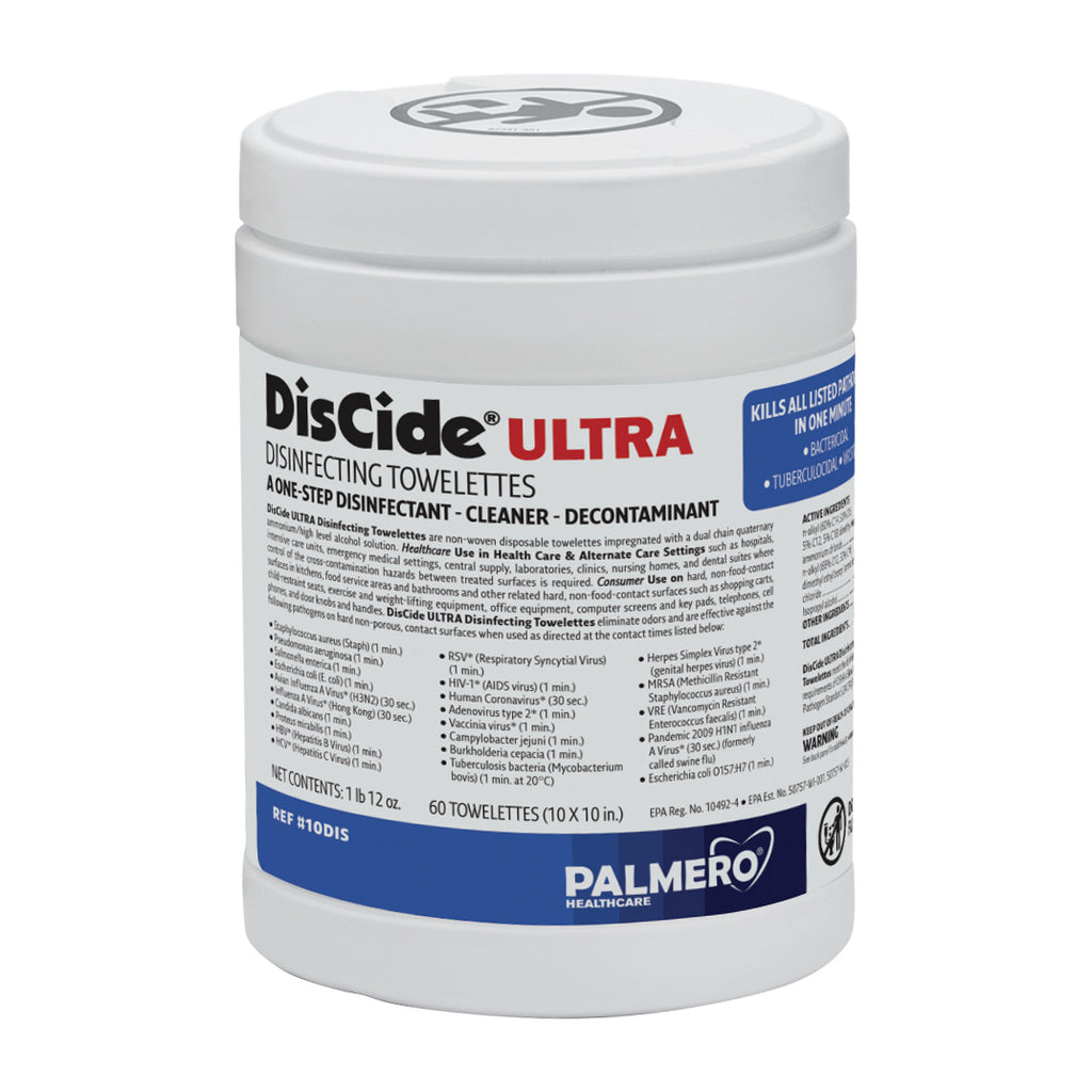 10DIS : DisCide® Ultra Towelettes – Palmero Healthcare