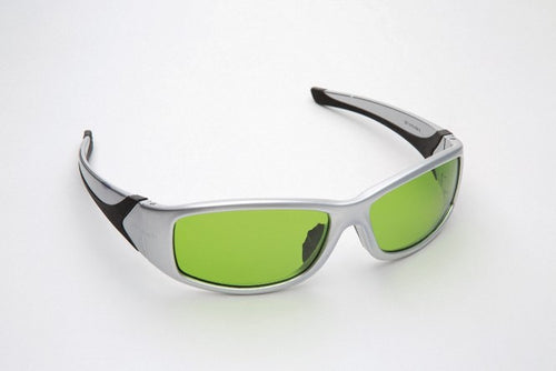 3588DA : ProVision® Diode Alexandrite Design Laser Eyewear Silver/Black Frames with Green Lens