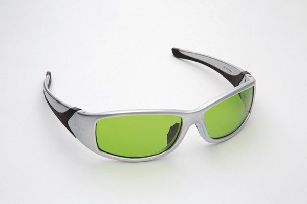 3588DA : ProVision® Diode Alexandrite Design Laser Eyewear Silver/Black Frames with Green Lens