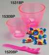 1532BPS : Candeez Scented Flexible Mixing Sets: Bubblegum/Pink