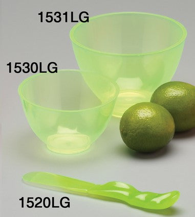 1532LGS : Candeez Scented Flexible Mixing Sets: Lime/Green