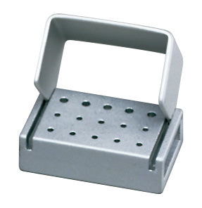 T15C : Anodized Aluminum 15-Hole Bur Blocks