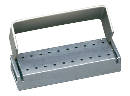 T10C : Anodized Aluminum 10-Hole Bur Blocks